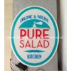 pure salad @ uob plaza - neonbox huruf timbul