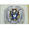 natural no heat royal blue safir crystal sri lanka - spc 190-1