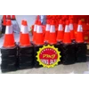 safety cone base hitam, traffic cone rubber, kerucut lalu lintas, safety cone rubbber