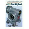 bonfiglioli gear motor gearbox worm gear type mvf vf 30
