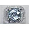 sparkling crystal white diamond colour sapphire no heat - spc 216-1