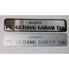label plat | plat nama / nama dada / nama dada / plat label | plat coating | label plat | papan plat | plat etching| papan nama| plat stenlist| plat kuningan | plakat kristal | plakat patung timah
