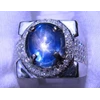 natural broyal blue safir star srilanka ( code: sf470)