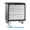 roller cabiner 6 drawer - gray tools-1