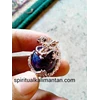 liontin lapis lazuli alami bulat salut naga kode: 8728-1