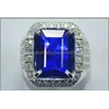 elegant kasmir blue safir. cutting crystal - spc 234