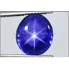 natural no heat royal blue safir star. body glass crystal mulus - bss 115