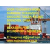 door to door export & import, ex-work, ddp, ddu from shanghai, guangzhou, xinggang tianjin, beijing, shenzhen, china to makassar port, bitung port indonesia