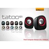 speaker sonic gear 2.0 tatoo 101 ( komputer bintaro, pondok indah, rempoa, ciputat, lebak bulus, pondok pinang, rs fatmawati jakarta selatan)-1