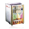peluang usaha mesin ice cream 3 kran + freezer + meja booth