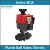 ballmatic - series 401e - plastic ball valve, electric