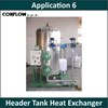 conflow - application 6 - header tank heat exchanger