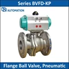 kz automation - series bvfd-kp - flange ball valve, pneumatic