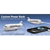 custom power bank mobile plane