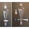 separatory funel pear shape dg stoper dan stopcock