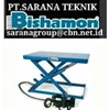 bishamon manual & battery stacker type sts pt. sarana teknik bishamon hand pallet stacker - material handling-1
