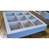 box - kotak coklat praline isi 9 (3x3)