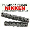 nikken roller chain conveyor chain nikken pt. sarana nikken roller chain ansi standard - conveyor chain nikken