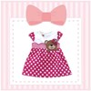 baju bayi beruang polkadot - 1929-1