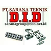 did roller chain pt sarana teknik did roller chain standard ansi rs 35 up rs 240 - made in japan