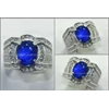 elegant royal blue safir crystal - sps 270-1