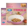 stir wok 28 cm pink