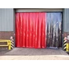 pvc strip curtain red ( tirai plastik merah )-2