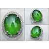 batu giok crystal sepertine, hijau garut colour - rch 069-1
