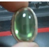 batu obsidian hijau / green obsidian ( kode c)-1