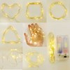 micro led copper string light 2, 3 meter with 2aa baterei-4