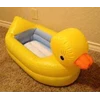 perlengkapan baby bak mandi bebek untuk bayi munchkin duck tub portabel