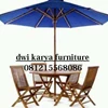 kursi taman meja payung