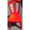 kursi plastik napolly kode 209 btc warna merah kombinasi putih