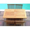 set meja makan taman