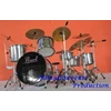 miniatur drum set nelsmit silver-1