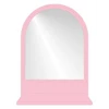 cermin berkualitas villa ultima axis mirror light pink
