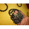 gelang batu black jade hajar aswaj indonesia ukuran 8 mm-1