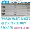 pp0540 water maker filter cartridges 5 micron