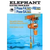 fa/ fb/ sa series electric chain hoists elephant