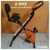 sepeda lipat magnetik x-bike t-6308 ( alat olahraga sepeda lipat x-bike)