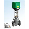 motorized control valves for mixing and distribution of thermal oil and liquids and gases
