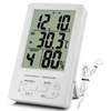 indoor thermometer hygro and clock th96