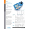 hi96710 free and total chlorine and ph portable photometer