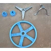 pengecoran aluminium (fan blade,pulley,jimbe,tralis pagar dll)-3