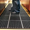 perforated rubber mat (karet lubang)