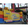papan running text led display (teks berjalan) terminal/stasiun.