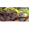 rental ax160 amphibious excavator / swamp backhoe-4