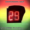 counter down 2 digit traffic light