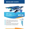 scissor lift-mirage lift ms-35 (lift perbaikan/spooring mobil)-2