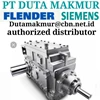 pt duta makmur flender gearbox helical gear unit flender motor